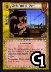 Undefended Port